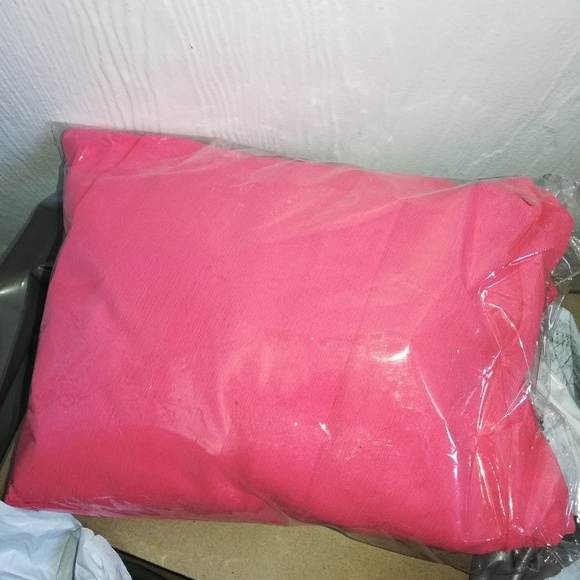 Coral Chiffon Dress - Picture 4 of 7